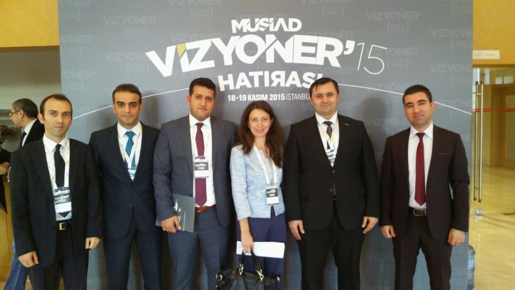 MÜSİAD Vizyoner'15 "Gelecekle İş Yapmak" konulu panelden.