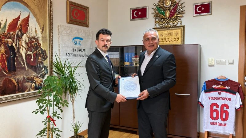 SGK Yönetim Kurulu Üyesi Uğur Ünalan Ziyaret Edildi